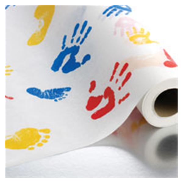 Table Paper Exam Tiny Tracks Crepe 18 in x 125 in Tiny Tracks 12rl/Case